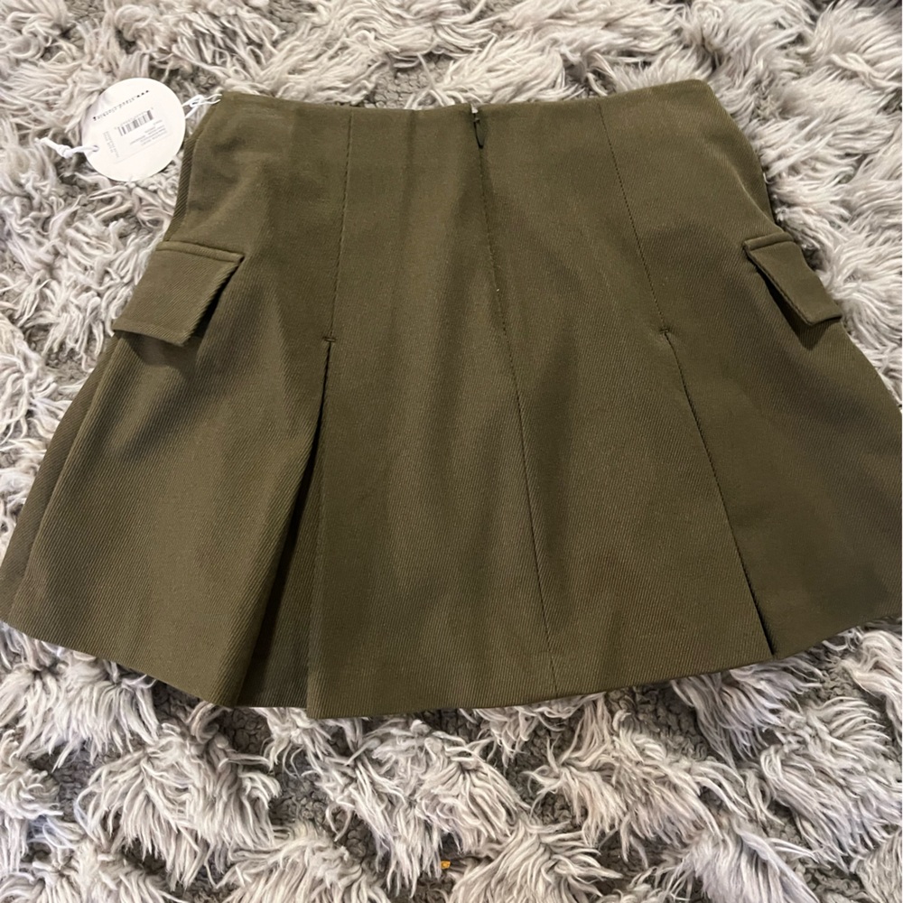 STAUD Olive Mini Skirt - Picture 3 of 6